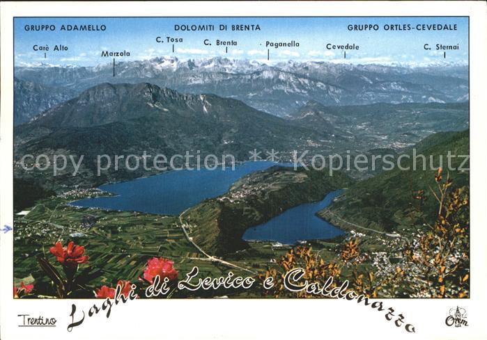 Caldonazzo Laghi Levico Dolomiten