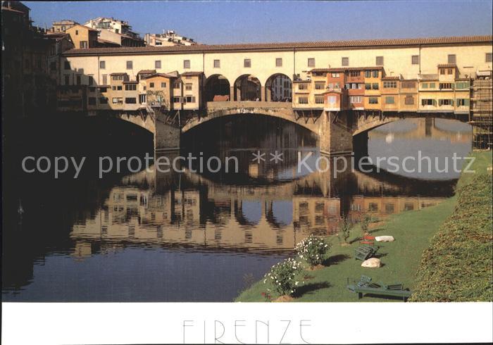 Firenze Florenz Ponte Vecchio Arno