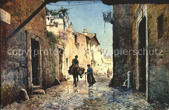 Roma Rom Strasse der Verkuendigung