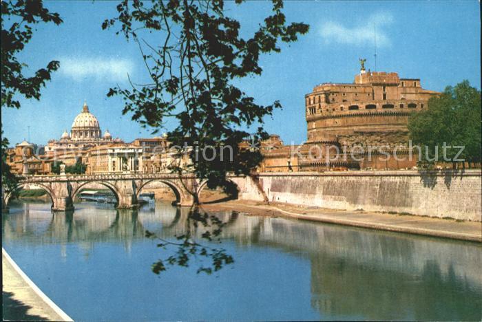 Roma Rom Burg San Angelo Sankt Peter Platz