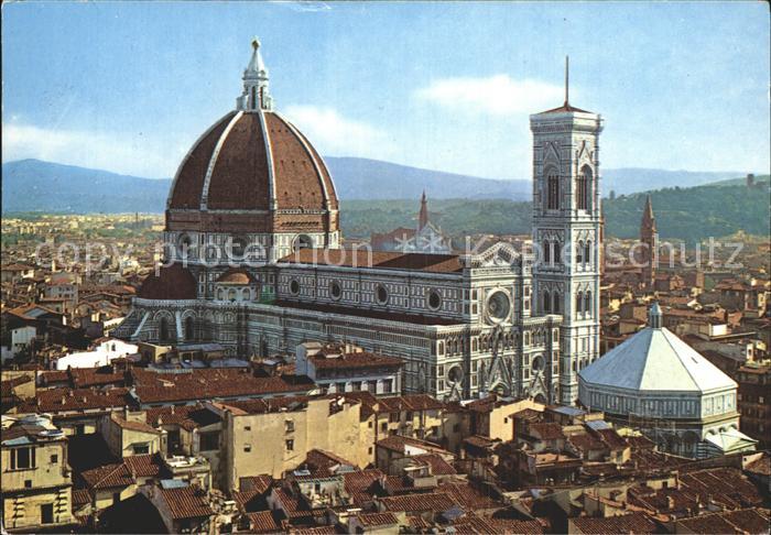 Firenze Florenz Dom Ortsansicht