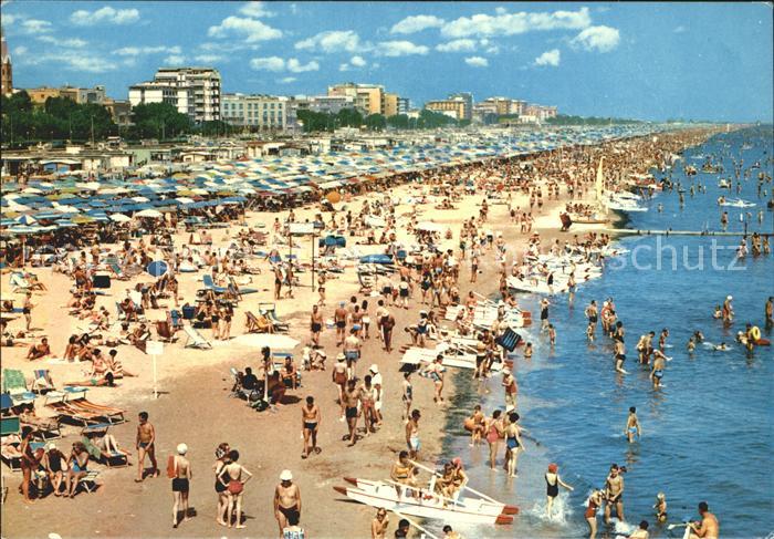 Rimini Riviera Adriatica Strand
