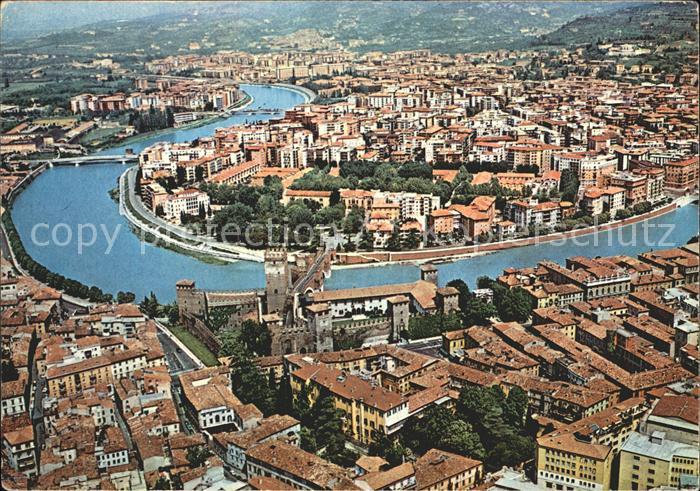 Verona Veneto Panorama Luftbild