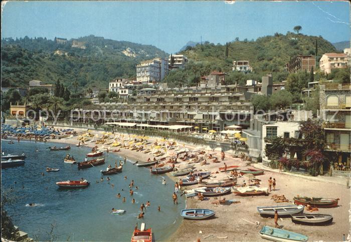 Taormina Sizilien Bucht Mazzaro