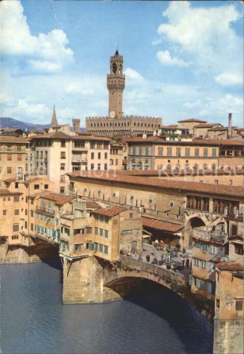 Firenze Florenz Alte Bruecke Tur4m Signoria-Palast