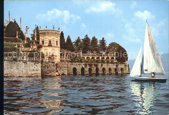 Isola Bella Lago Maggiore Segelboot
