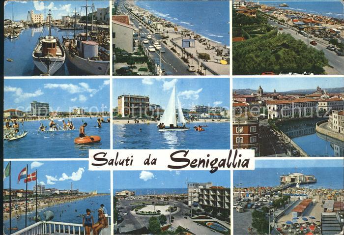 Senigallia Segelboot Strand Hafen