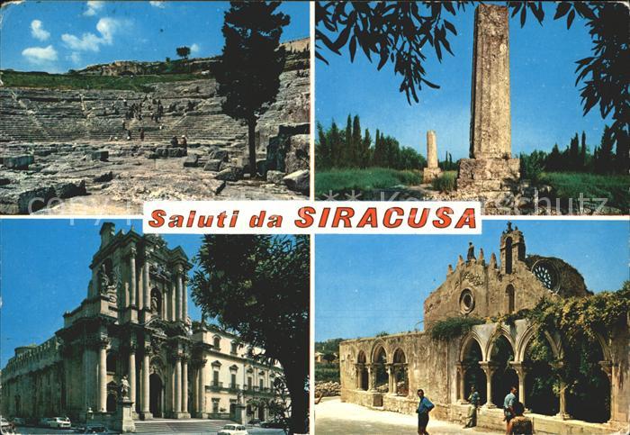 Siracusa Teatro Greco Templo Giove Cattedrale