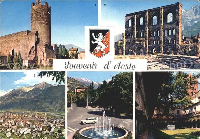 Aosta Torre Bramafan Teatro Romano