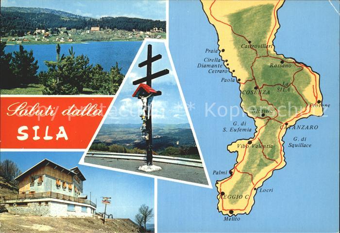 Sila Calabria Kreuz Gebaeude