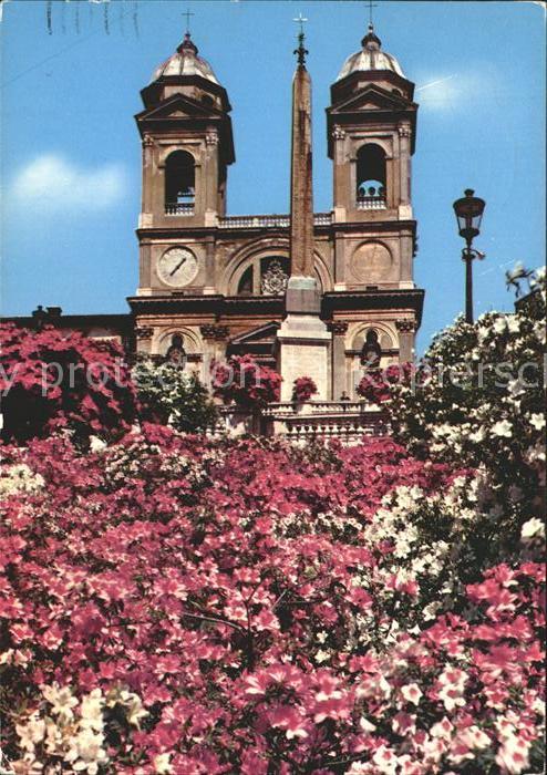 Roma Rom Azaleen-Ausstellung Trinita dei Monti