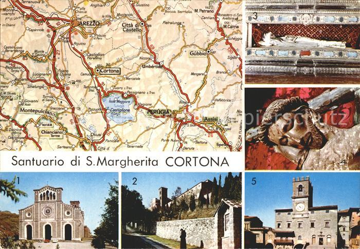 Cortona Santuorio S. Margherita Corpo della Santa Palazzo Comunale