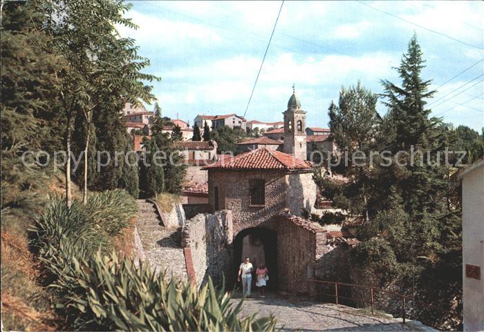 Verucchio Burgstrasse