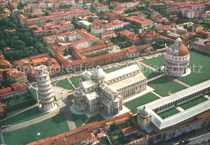 Pisa Piazza dei Miracoli Fliegeraufnahme