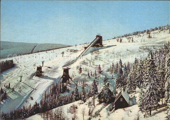 Oberwiesenthal Erzgebirge Sprungschanze