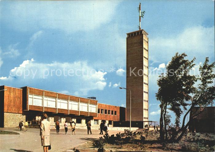 Oberwiesenthal Erzgebirge Neues Fichtelberghaus