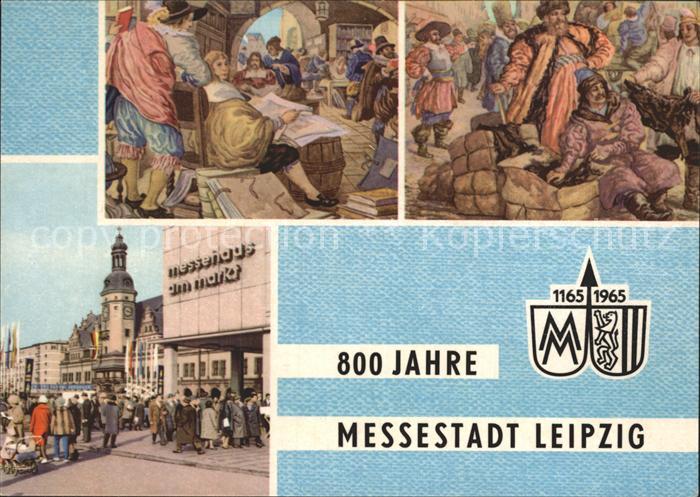 LEIPZIG Sachsen Buchmesse-Katalog Messe Russische Kaufleute Messehaus Markt