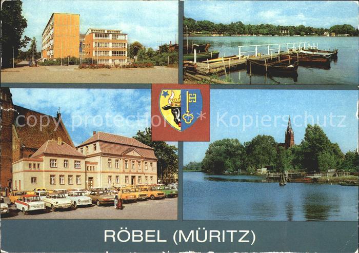 Roebel Mueritz R.-Sorge-Oberschule Rathaus Hafen