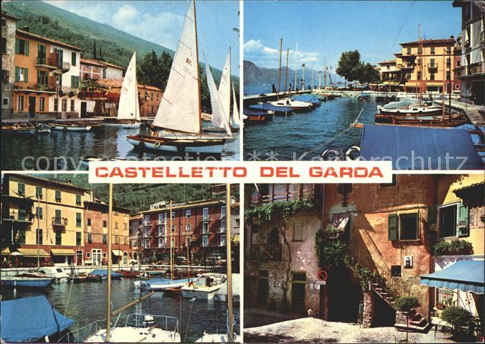 Castelletto Lago di Garda Segelboot Hafen