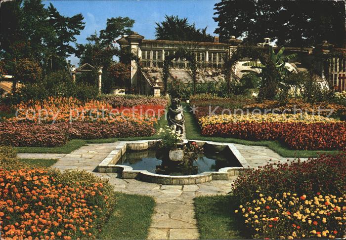 Stresa Lago Maggiore Villa Pallavicino Garten