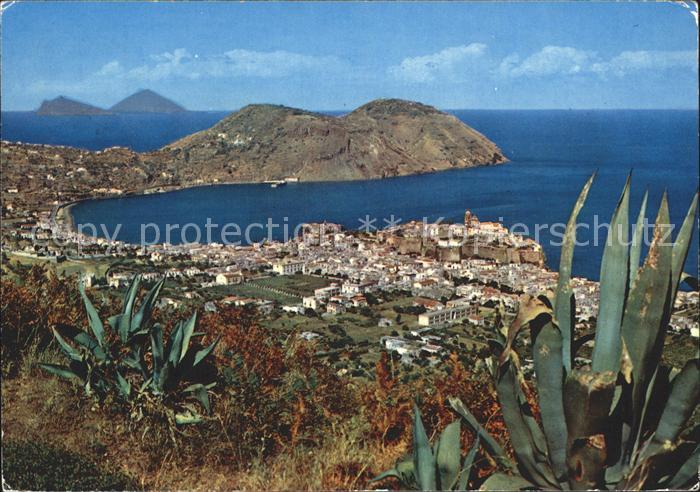 Lipari Isole Eolie Ortsansicht