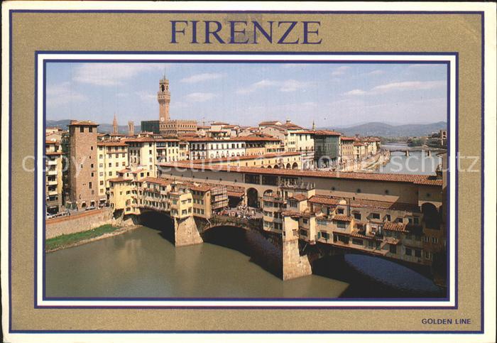 Firenze Florenz Alte Bruecke