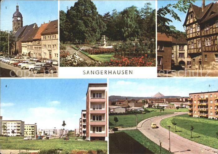 Sangerhausen Suedharz Markt Rosarium Kornmarkt