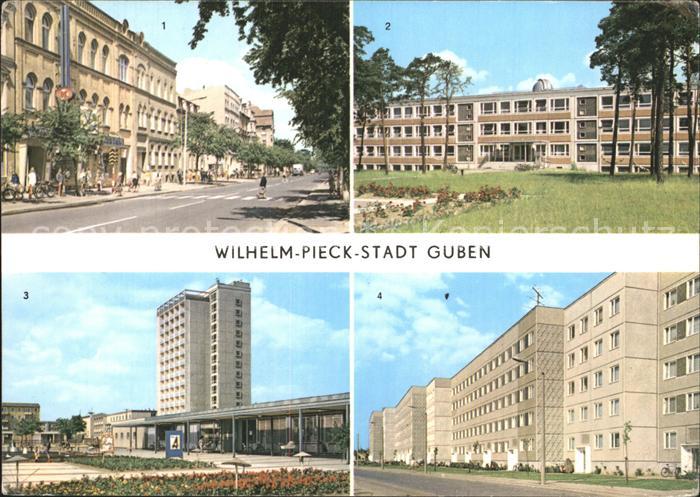 Guben Wilhelm-Pieck-Strasse Guben-Obersprucke Schule Kaltenborner Strasse