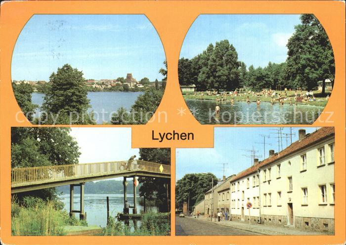 Lychen Fuessgaengerzone Fuerstenberger Strasse