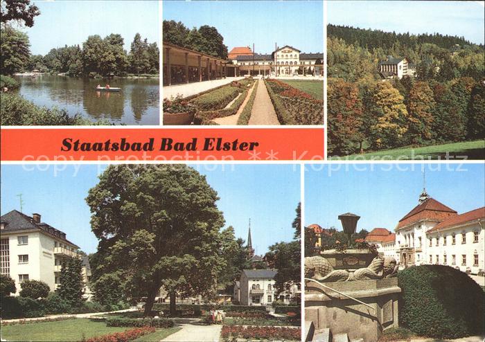 Bad Elster Gondelplatz Rosengarten Sanatorium Kurt Koch