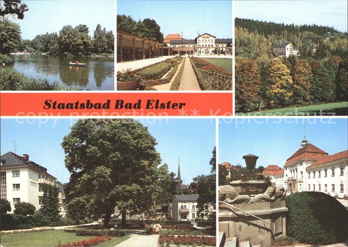 Bad Elster Badehaus Erholungsheim Gondelteich