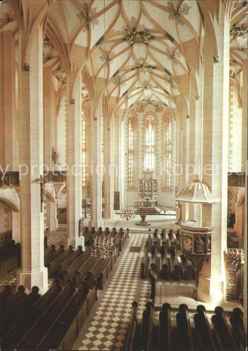 Annaberg-Buchholz Erzgebirge St. Annenkirche Inneres