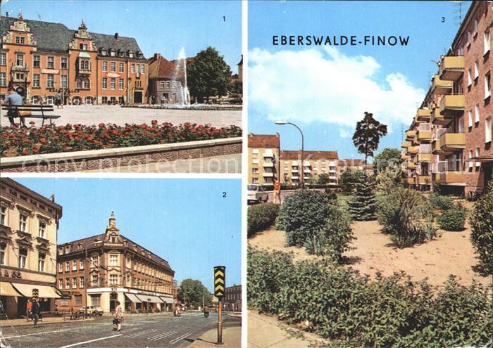 Finow Eberswalde Platz der Freundschaft Wilhelm-Pieck-Strasse