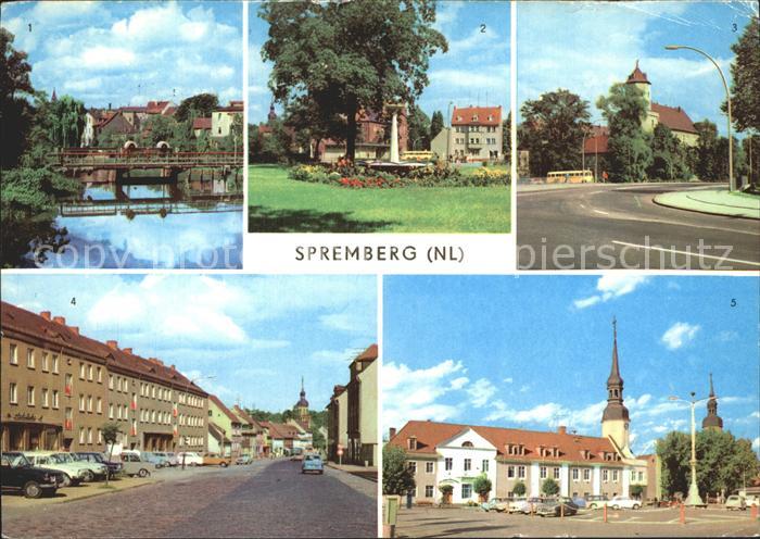 Spremberg Niederlausitz Spree Busbahnhof Schloss Clara-Zetkin-Strasse