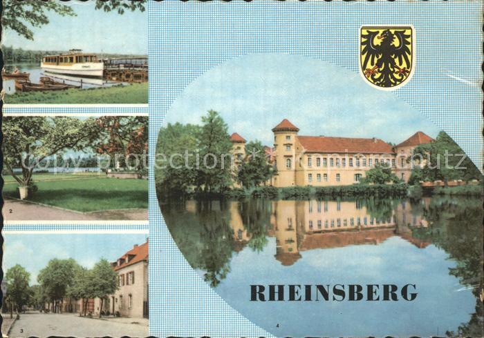 Rheinsberg Dampferanlegestelle Strasse der Jugend