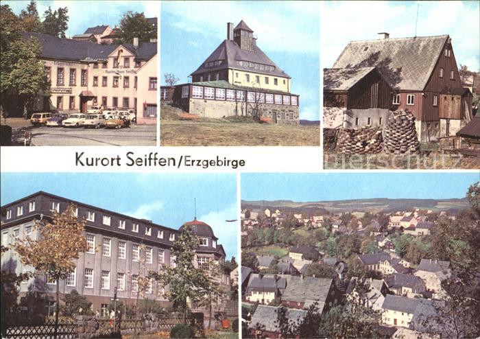 Seiffen Erzgebirge HOG Buntes Haus Schwartenbergbaude Reifendreherei