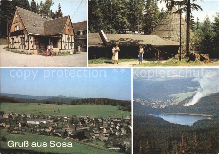 Sosa Erzgebirge Koehlerhuette Talsperre des Friedens