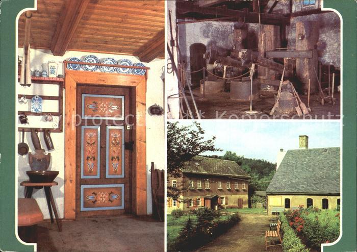 Dorfchemnitz Sayda Heimatstube technischen Museum Denkmal Eisenhammer Herrenhaus