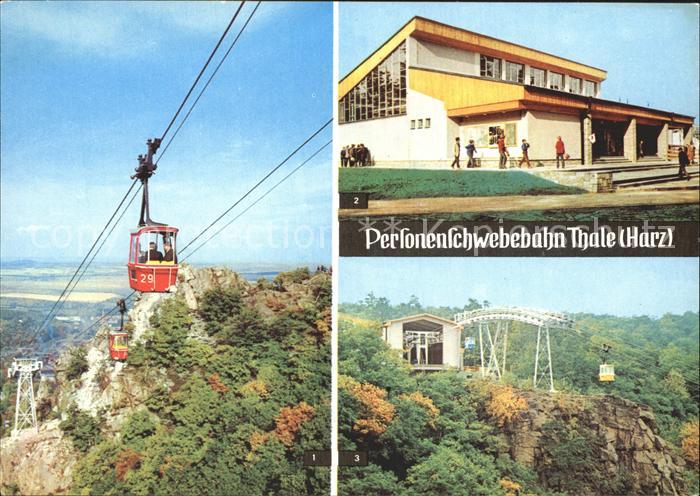 Thale Harz Bergstation Seilbahn