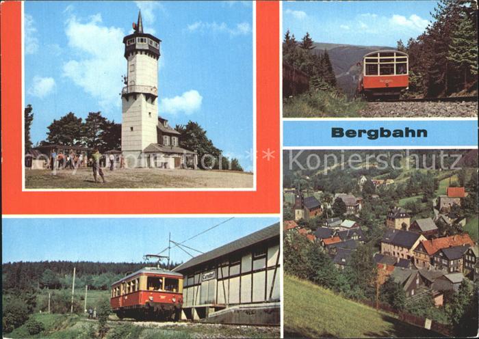 Cursdorf Bergbahn Froebelturm Bergbahn-Flachstrecke