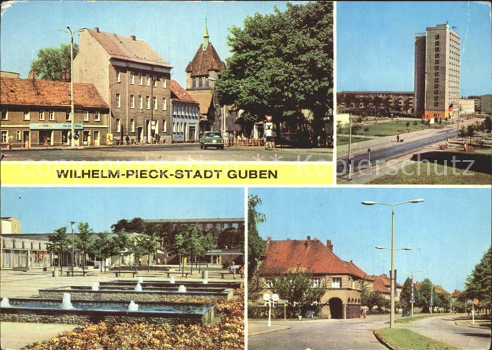 Guben Karl-Marx-Strasse Gubin-Sprugow Obersprucke