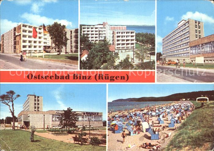 Binz Ruegen Erholungsheime Rugard Stubbenkammer Arkona Ruegen