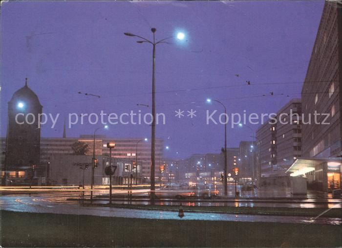 Karl-Marx-Stadt Roter Turm Strasse der Nationen