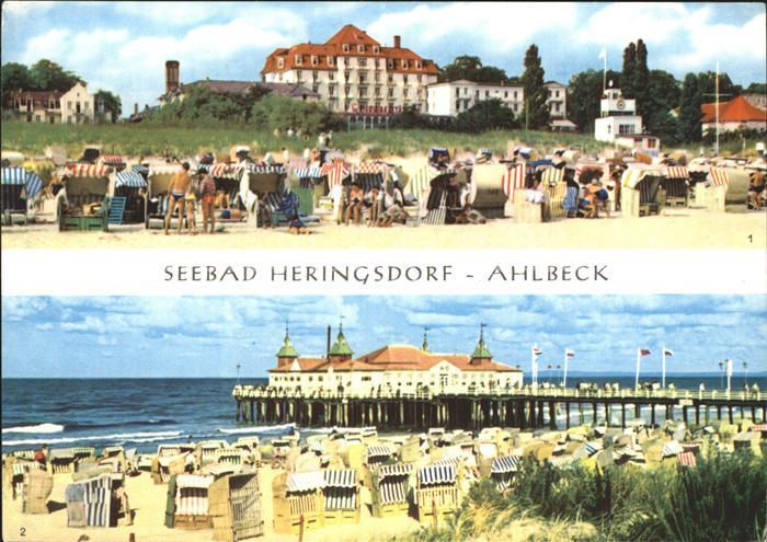 Ahlbeck Ostseebad FDGB-Heim Solidaritaet Seebruecke