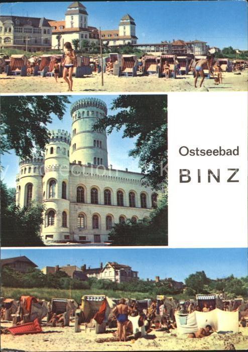 Binz Ruegen Strand Schloss