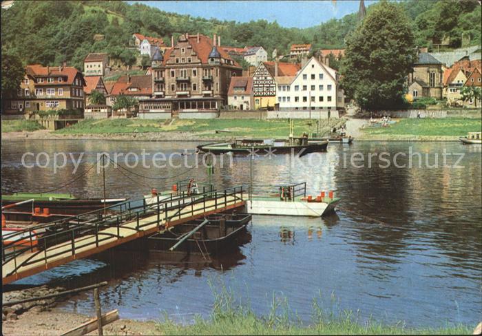 Wehlen Sachsen Bootssteg