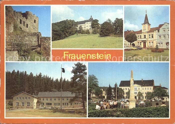 Frauenstein Brand-Erbisdorf Burgruine Schloss