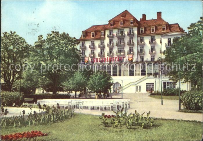 Heringsdorf Ostseebad Usedom FDGB Heim Solidaritaet