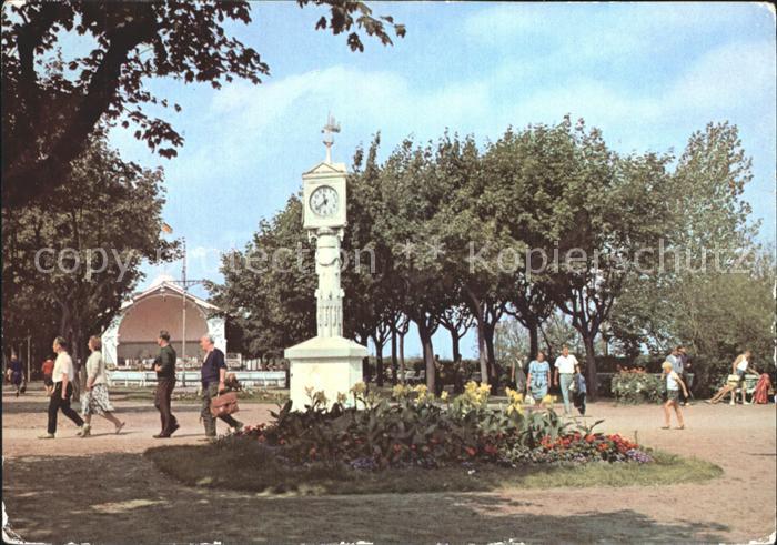 Ahlbeck Ostseebad Kurpark und Musikpavillon