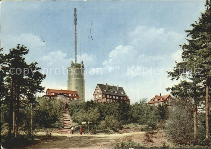 Inselsberg Schmalkalden mit Sendeturm
